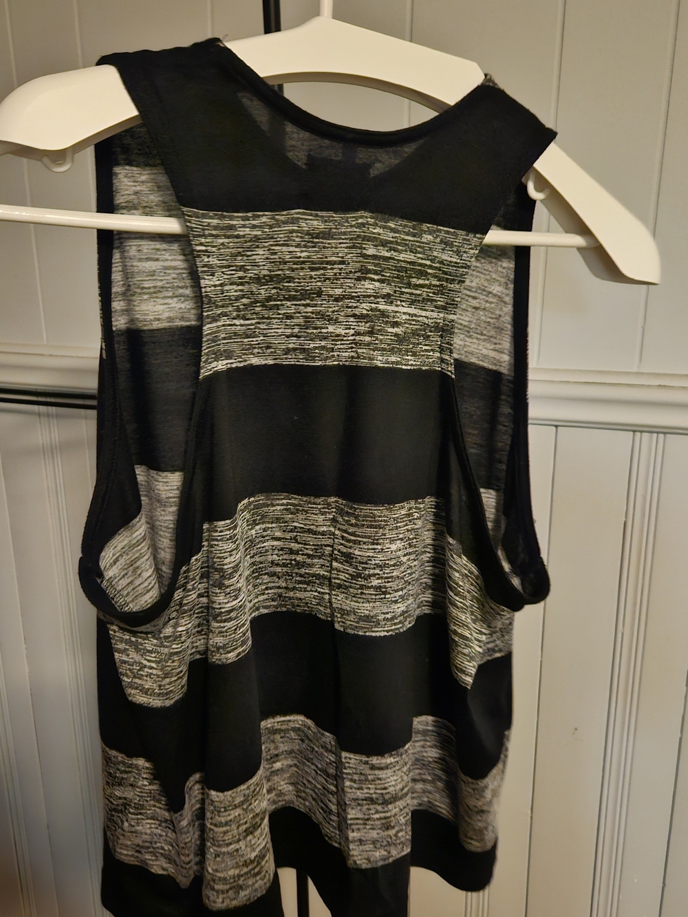 Cheap Monday Randi Tank Black & Grey Racerback – Size S - Picture 2 of 8
